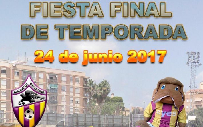 Burjassot CF- Fiesta fin de temporada 24-06-2017