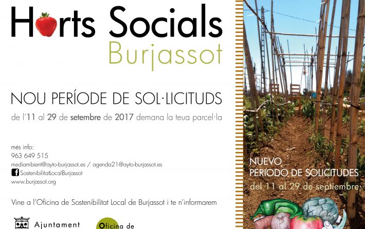 Huertos Sociales septiembre 2017