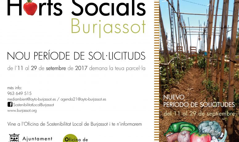 Huertos Sociales septiembre 2017