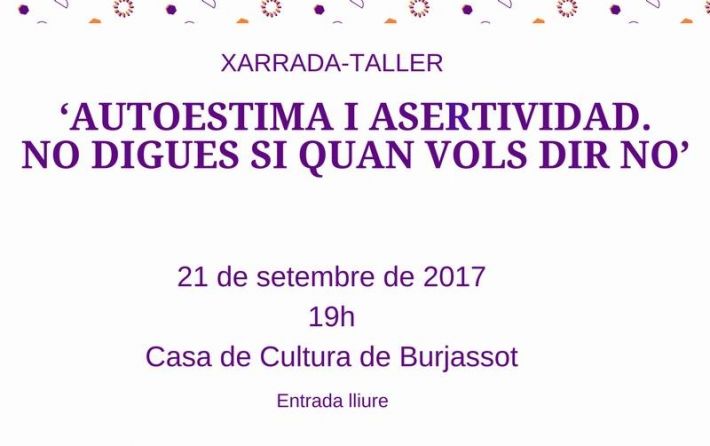 Taller Espai Dona autoestima 21-09-2017