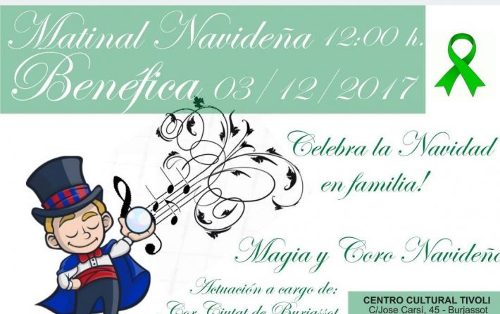 Cartel Concierto Junta Local Cáncer 3-12-2017