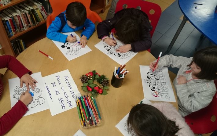 Actividades diciembre Biblioteca Infantil