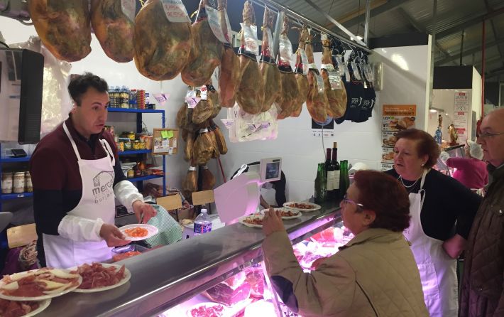 Mercado Municipal en Navidad