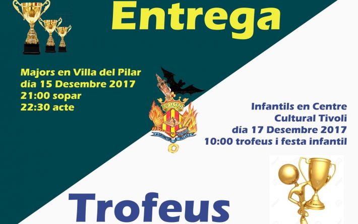 Trofeos Agrupación de Fallas