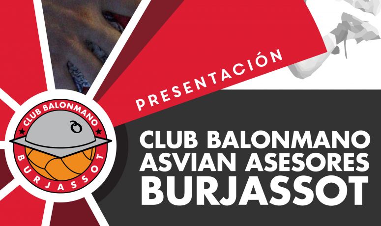 Cartel presentacion Club Balonmano Burjassot 20-01-2018