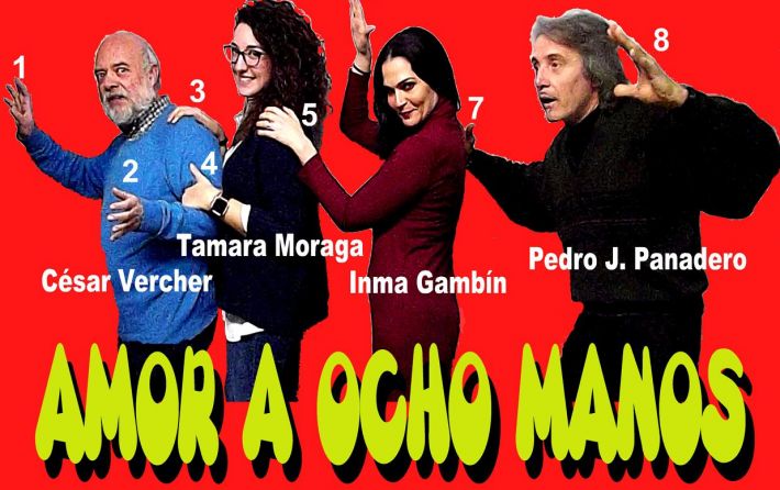 Teatro Círculo Católico Amor a ocho manos 3 y 4 de marzo 2018