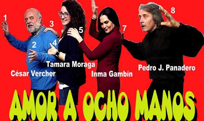 Teatro Círculo Católico Amor a ocho manos 3 y 4 de marzo 2018