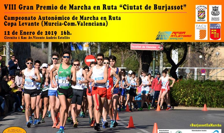 C.A Els Sitges Campeonato Marcha en Ruta enero 2019