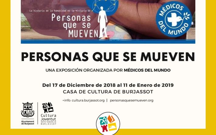 Cartel Expo Personas que se mueven diciembre 2018