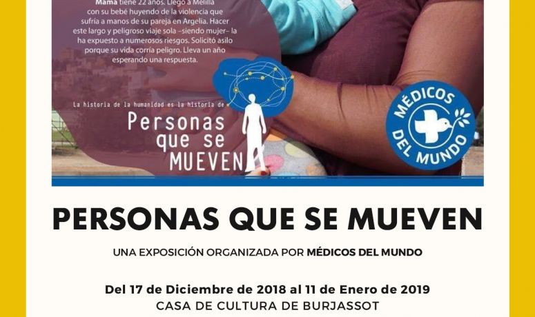 Cartel Expo Personas que se mueven diciembre 2018