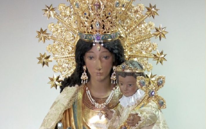 Cartel Virgen Desamparados febrero 2019