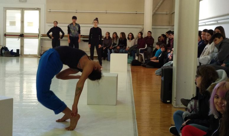 IES VICENT ANDRÉS ESTELLÉS- Visita Centro Coreográfico enero 2019