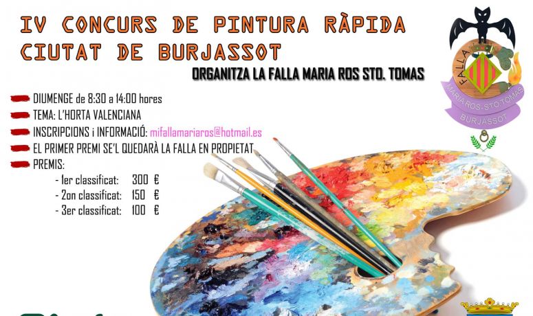 IV Concurso Pintura Rápida Maria Ros 27-01-2018