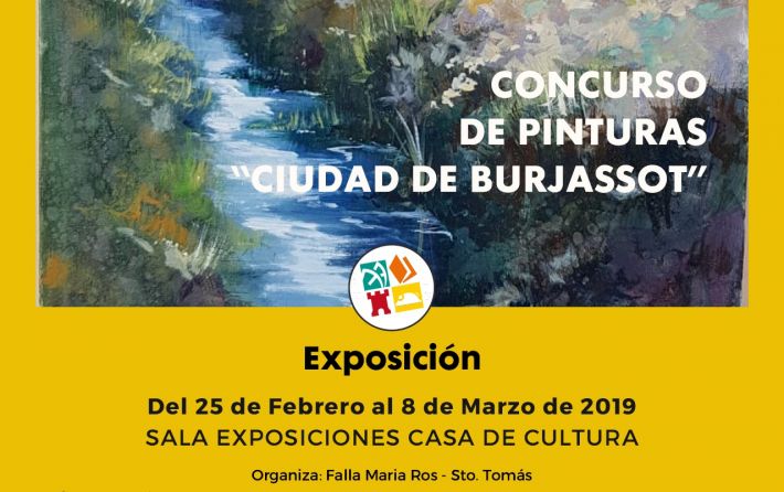 Expo Concurso Pintura María Ros febrero 2019