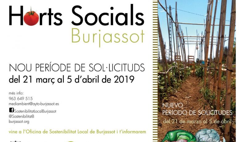 Huertos Sociales solicitud marzo 2019