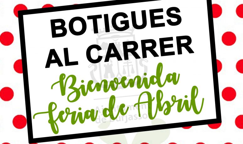 BOTIGUES AL CARRER EDIC. FERIA DE ABRIL 2019