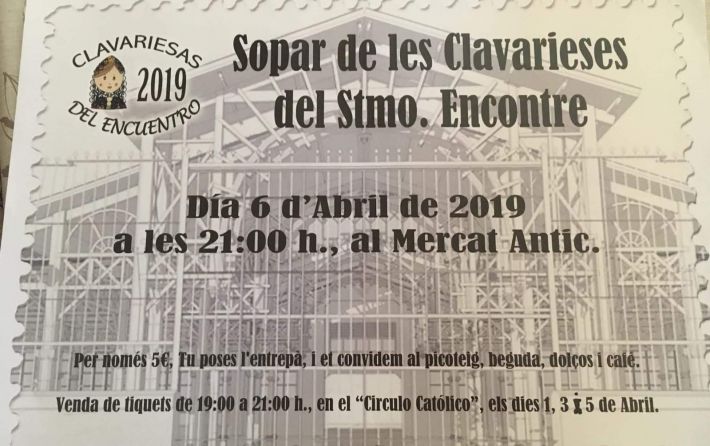 Cena Clavaría Encuentro 6-04-2019