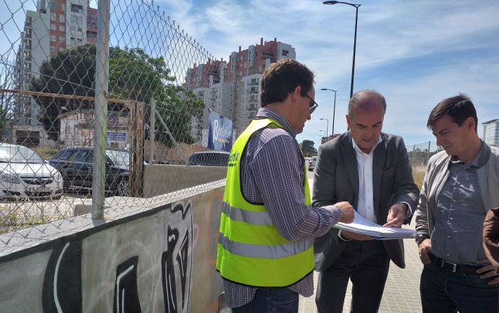 Obras soterrament