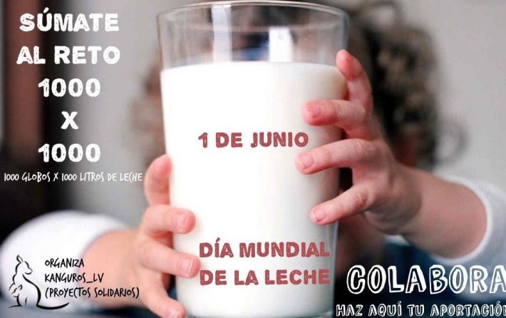 Cartel Día Mundial de la leche 1 de junio 2019