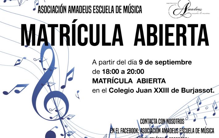 Matrícula Amadeus 2019