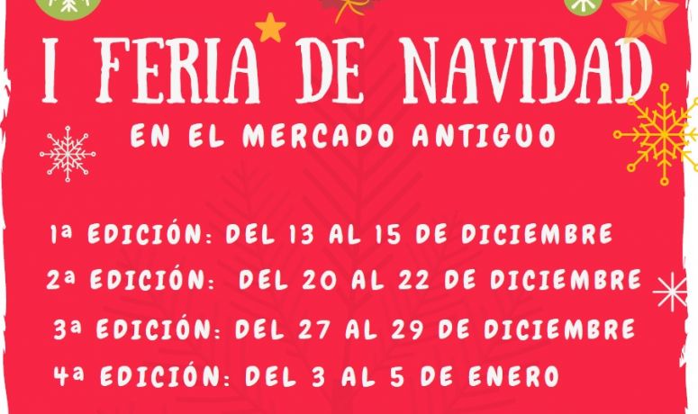 Cartel I Feria de Navidad 2019