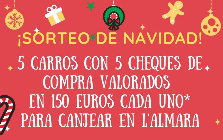 Sorteo Navidad Mercado L'Almara 2019