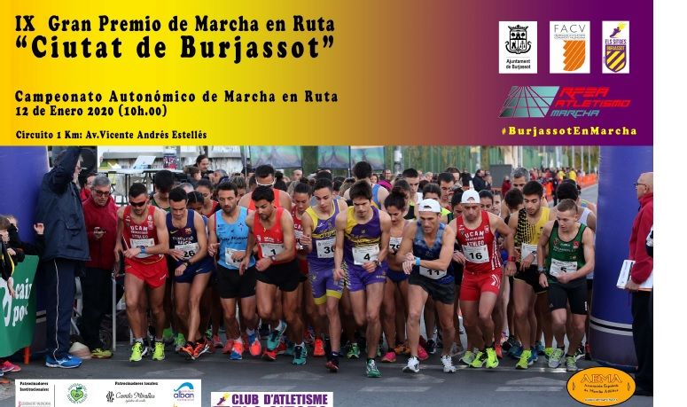 IX Gran Premio de Marcha en Ruta Ciutat de Burjassot 12-01-2020