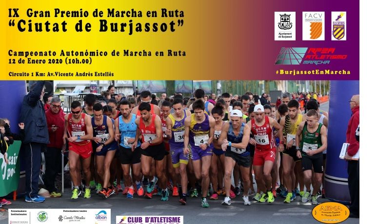 IX Gran Premio de Marcha en Ruta Ciutat de Burjassot 12-01-2020