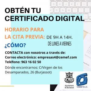 certificado digital CEMEF