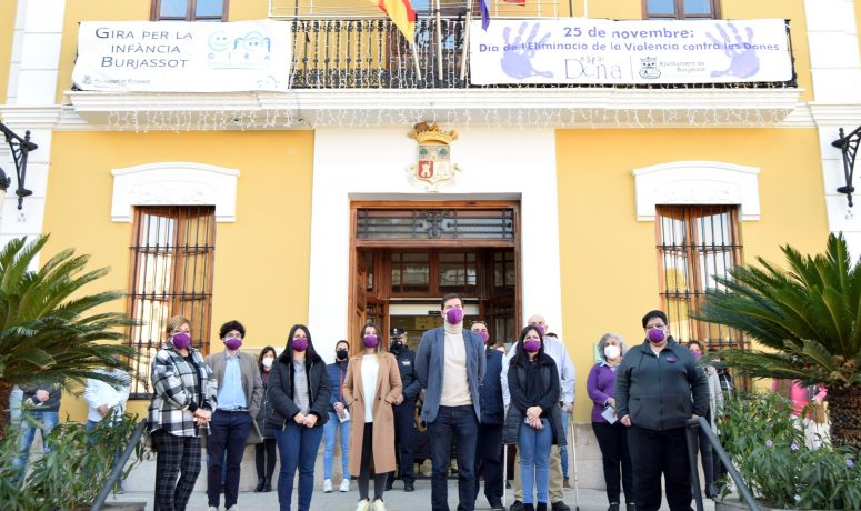 Minuto de silencio violencia género