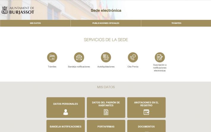 Sede Electrónica Ayto