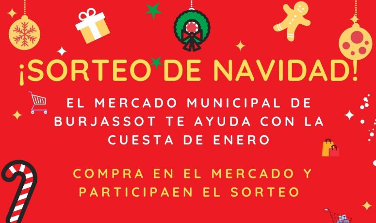 Cartel Carros Navidad Mercado L'Almara