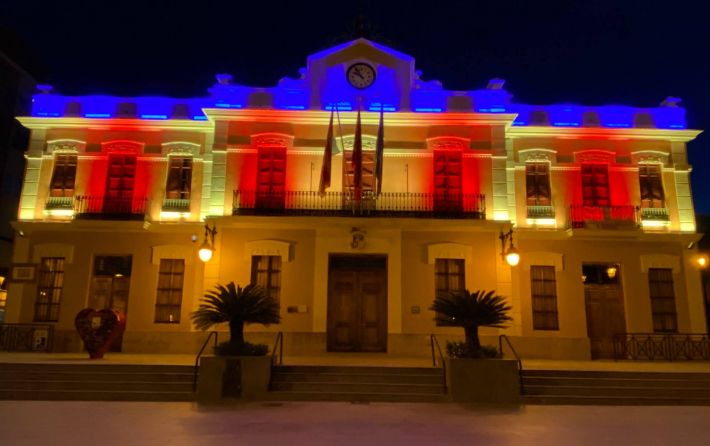 iluminación Ayuntamiento