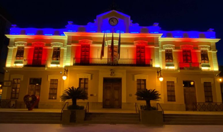 iluminación Ayuntamiento