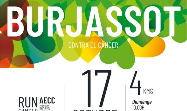 Marcha contra el cáncer Burjassot 17-10-2021