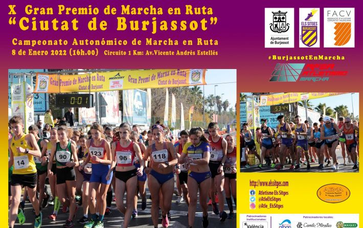 Gran Premio Marcha en Ruta Ciutat de Burjassot 8-1-2021