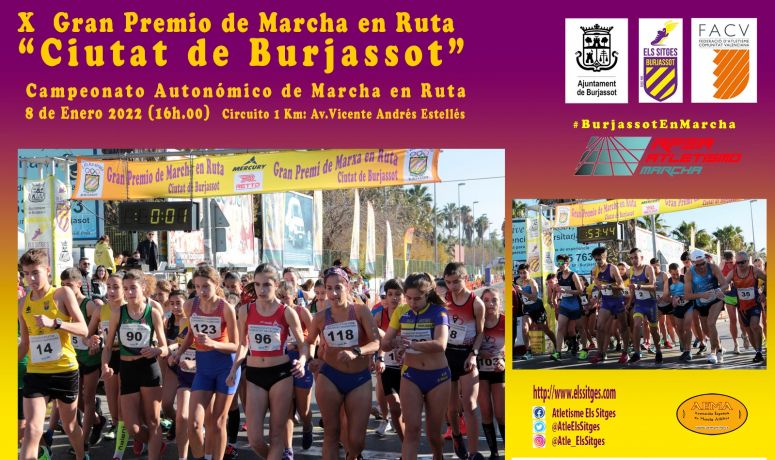 Gran Premio Marcha en Ruta Ciutat de Burjassot 8-1-2021