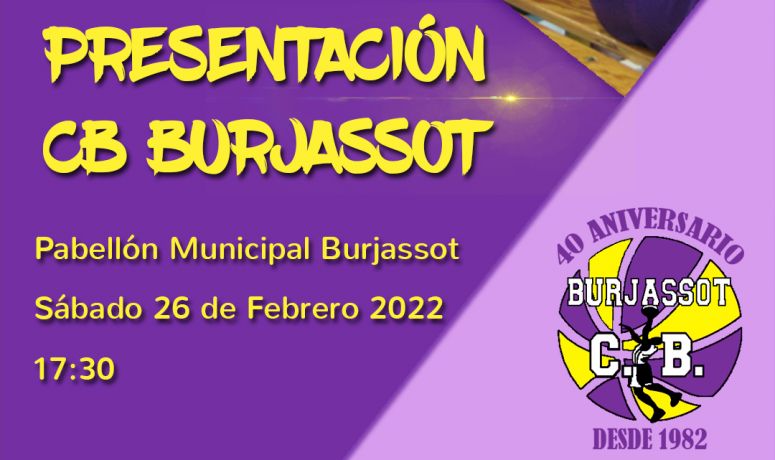 Presentacion CB Burjassot 26-02-2022