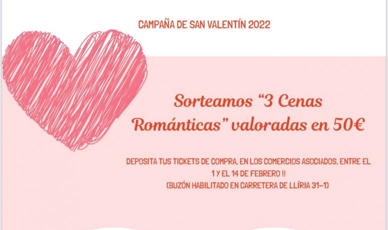 San Valentín comercio asociado