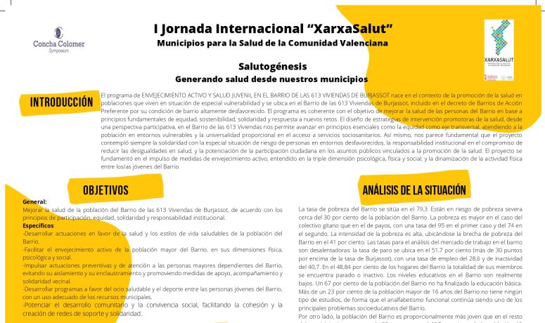 JORNADA INTERNACIONAL XARXASALUT