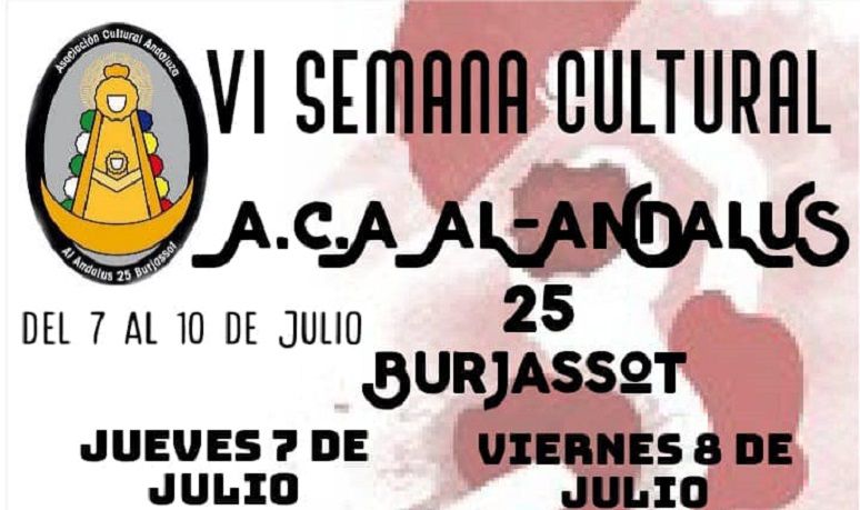 VI Semana Cultural Al Andalus Burjassot julio 2022