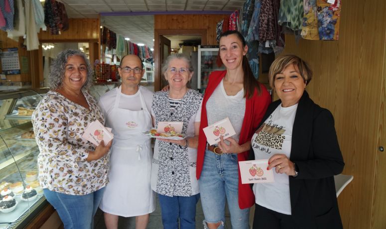 Entrega tarjetas San Dionís