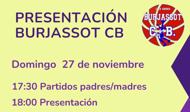 Presentación Burjassot CB 27-11-2022