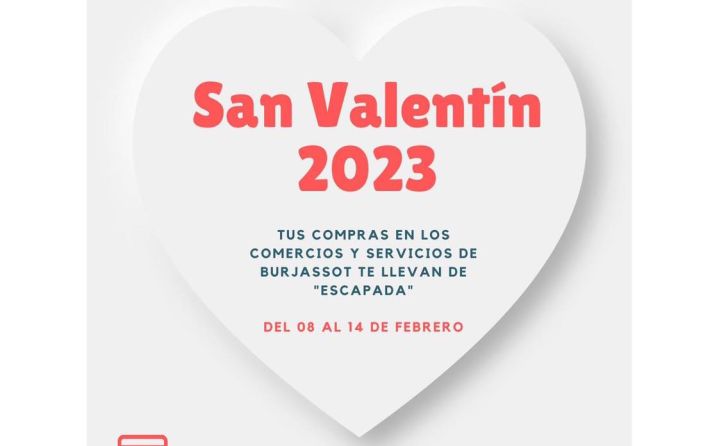 Campaña San Valentín Comercio Burjassot