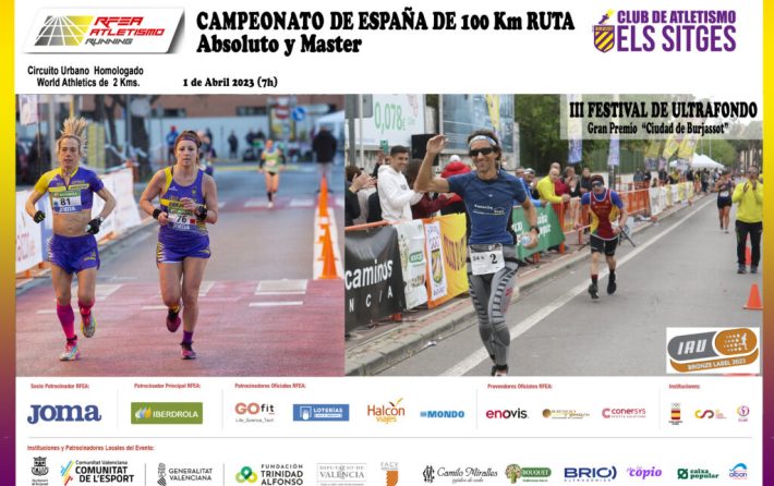 Campeonato España 100 Km Ruta 2-04- 2023