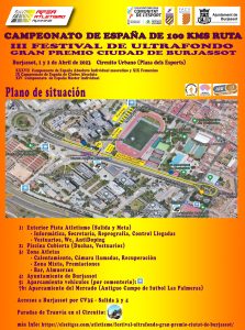 Plano Campeonato de España Ruta 1 de abril 2023