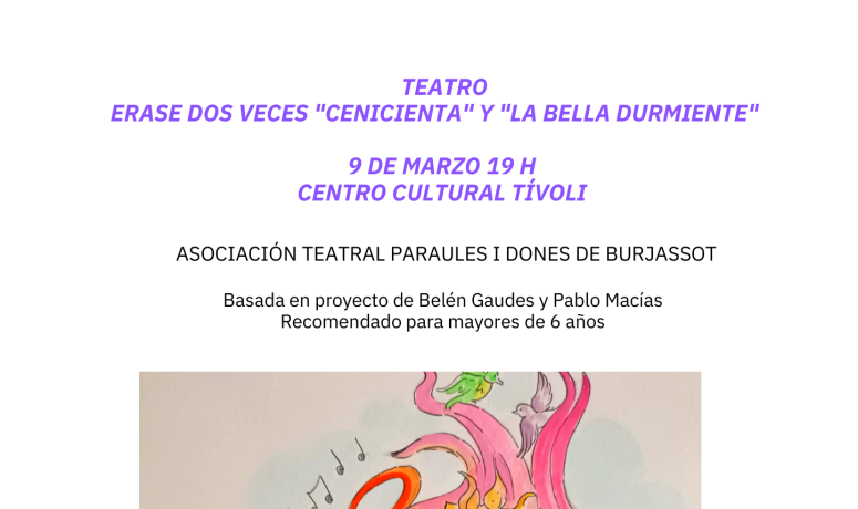 Teatro Paraules i Dones 9-03-2023