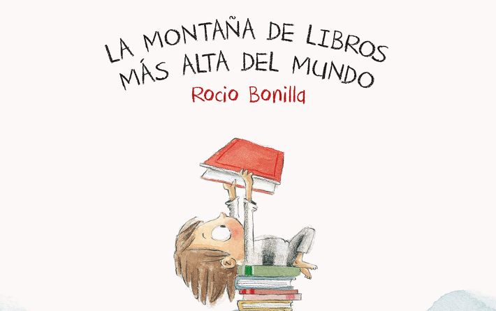 Montaña de libros