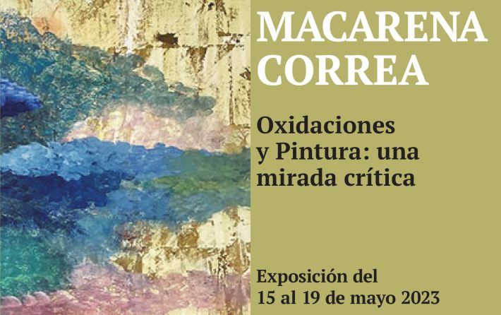 Cartel Expo Macarena Correa 15-05-2023