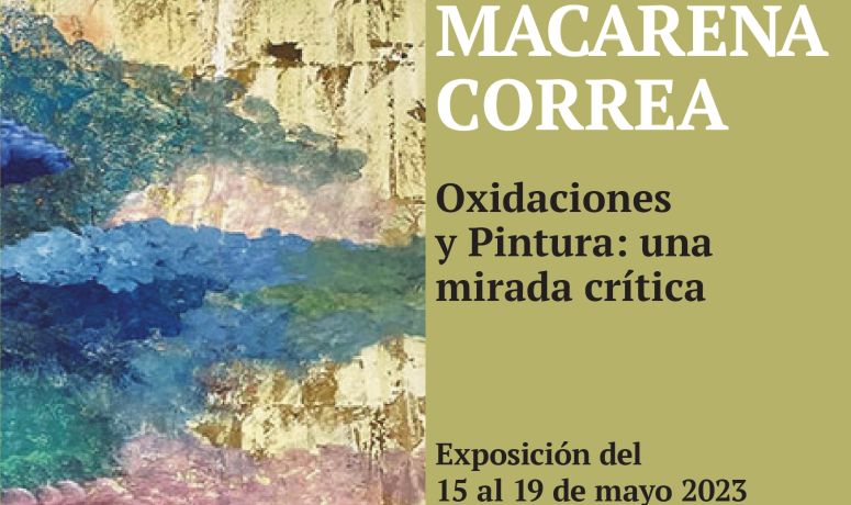 Cartel Expo Macarena Correa 15-05-2023